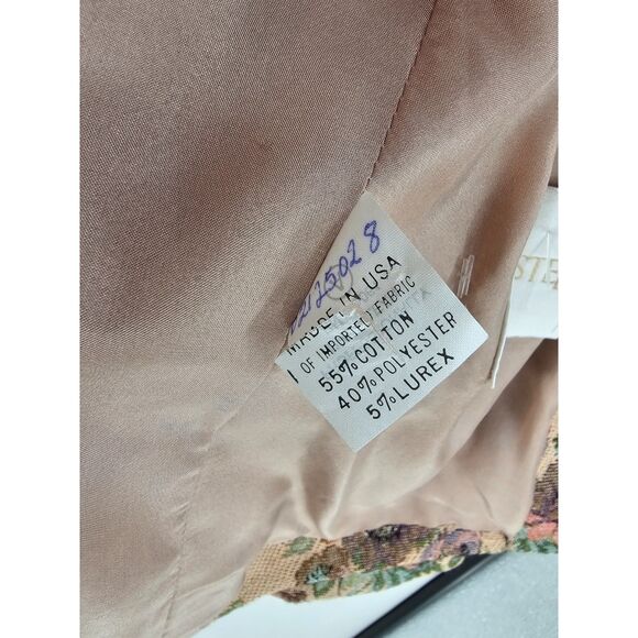 Vintage Doncaster Jacket Floral Print Women's Blazer - Picture 8 of 12